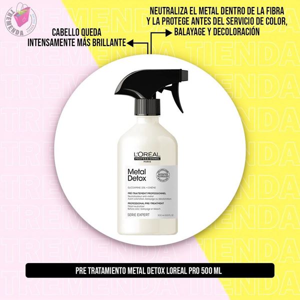 Imagen de Pre Tratamiento Neutralizante Metal Loreal Metal Detox 500ml