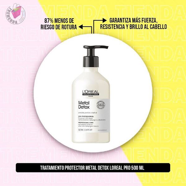 Imagen de Tratamiento Loreal Metal Detox Protector Anti Metal 500ml