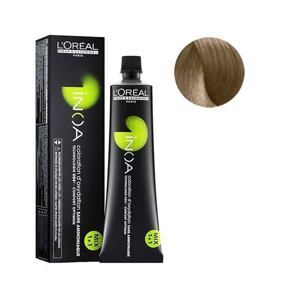 Imagen de Tinta Loreal Profesional Inoa N° 8.1 Sin Amoniaco 60gr