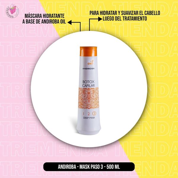 Imagen de Botox Capilar Andiroba Oil Paso 3 Máscara 500ml