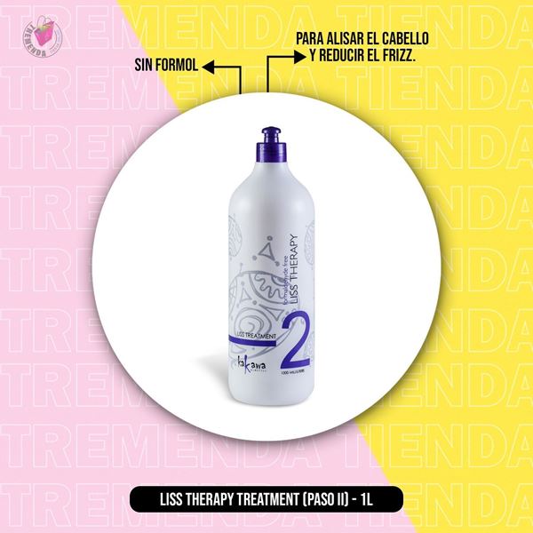 Imagen de Brushing Alisando Progresivo Kakawa Liss Therapy Paso 2 1L