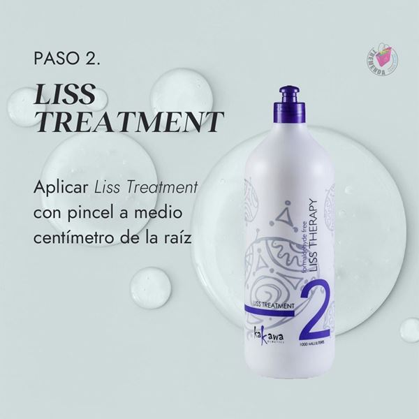 Imagen de Brushing Alisando Progresivo Kakawa Liss Therapy Paso 2 1L