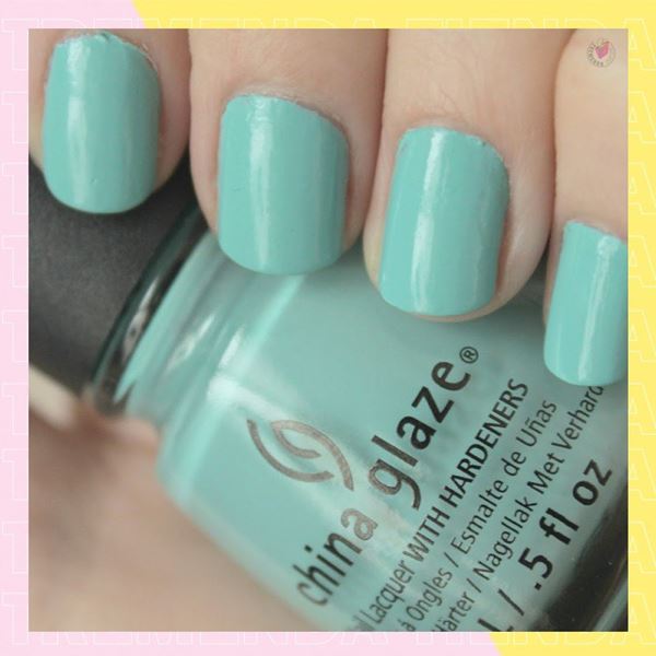 Imagen de Esmalte De Uñas China Glaze Aquadelic Verde Turquesa 14ml