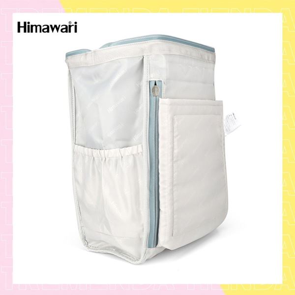 Imagen de Mochila Impermeable Himawari Mod 1881 Gris Y Menta Con USB