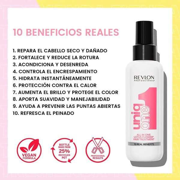 Imagen de Tratamiento 10 en 1 Revlon UniqOne Fragancia Flor Loto 150ml