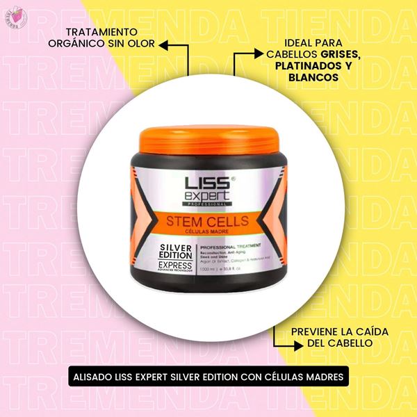 Imagen de Alisado Liss Expert Silver Edition Con Células Madres 1000ml