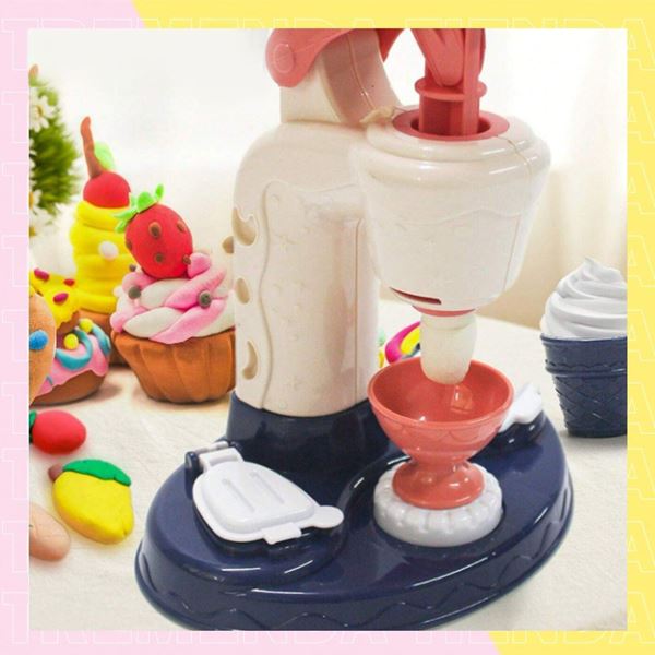 Imagen de Maquina Para Hacer Helados De Juguete Plastilina Masa