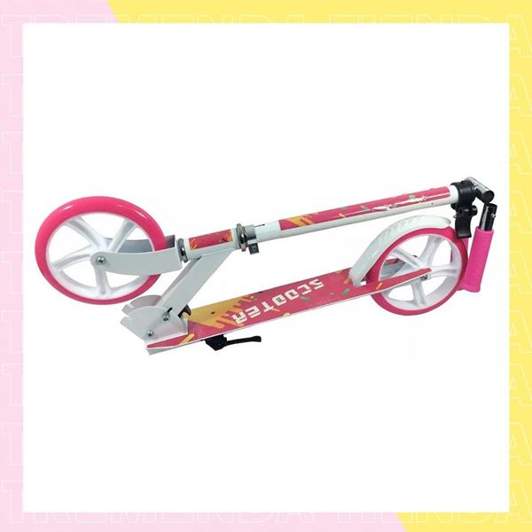 Imagen de Scooter Monopatín De Pie Metalico Para Niños Y Adultos 50kg