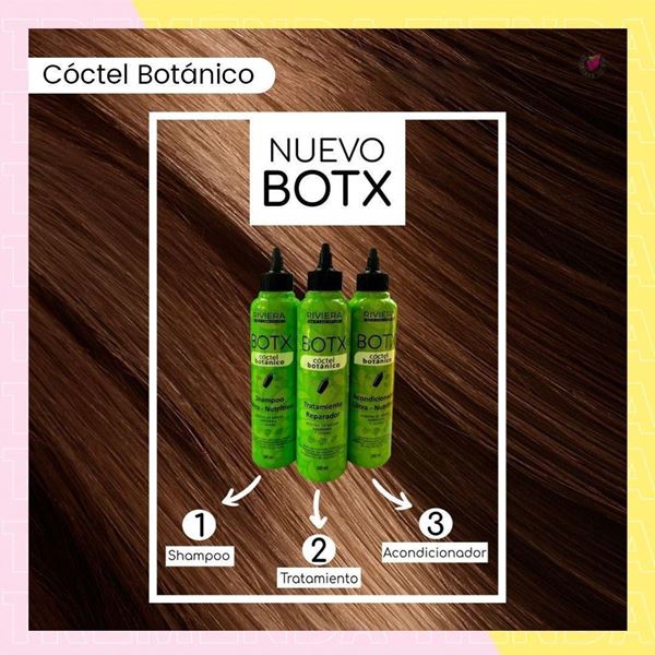 Imagen de Shampoo + Acond. + Tratamiento Riviera Botx Botánico 300ml