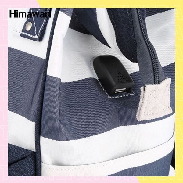 Imagen de Mochila Impermeable Himawari ABCD Con USB 28cm X 40cm X 17cm