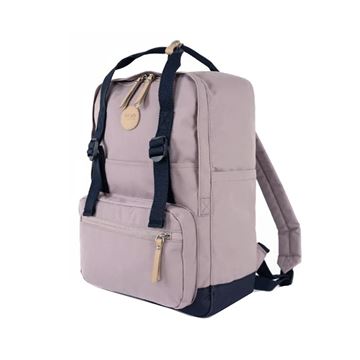 Imagen de Mochila Bolso Impermeable Okta 1085b Violeta 28 X 41 X 14cm