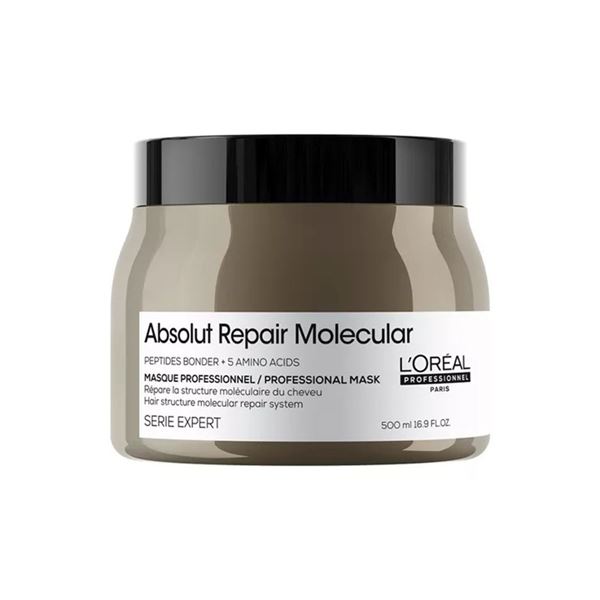 Imagen de Máscara Loreal Absolut Repair Molecular Reparación 500ml