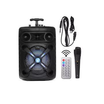 Imagen de Parlante Portátil Bt Andowl 8 Pulgadas 2000W + Micrófono