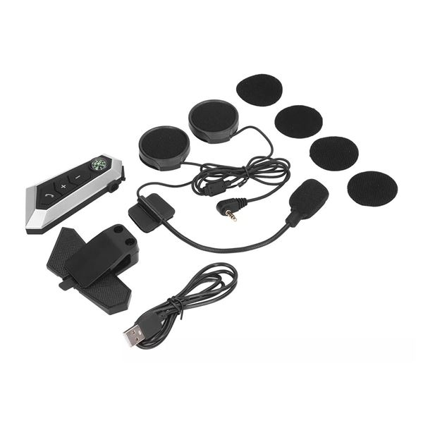 Imagen de Auriculares Manos Libres Bluetooth Para Cascos Motos Q-MT25