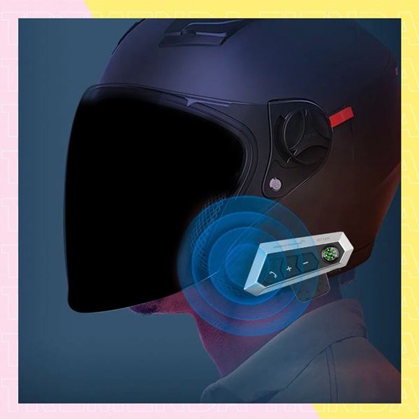 Imagen de Auriculares Manos Libres Bluetooth Para Cascos Motos Q-MT25