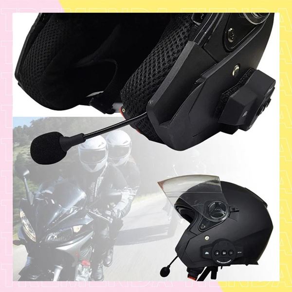 Imagen de Auriculares Manos Libres Bluetooth Para Cascos Motos Q-LO28