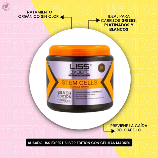 Imagen de Alisado Liss Expert Silver Edition Con Células Madres 250ml