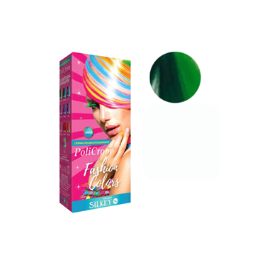 Imagen de Tinta Crema Silkey Policrom Fashion Colors Verde 90ml