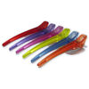Imagen de Pinzas Separadora Metal y Plástico X 6 Unidades Peluqueria