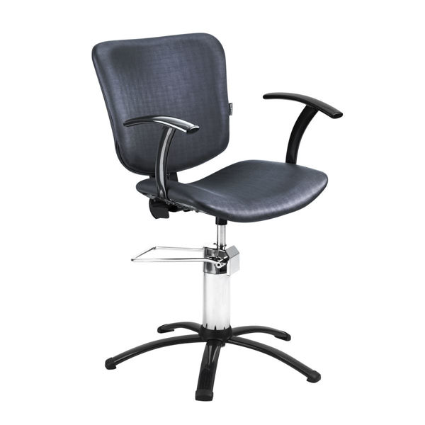 Imagen de Silla Sillón Peluqueria Luna Dompel Negra