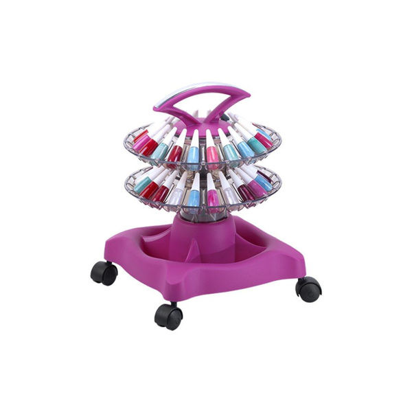 Imagen de Carro Exhibidor De Esmaltes Style Dompel Fucsia