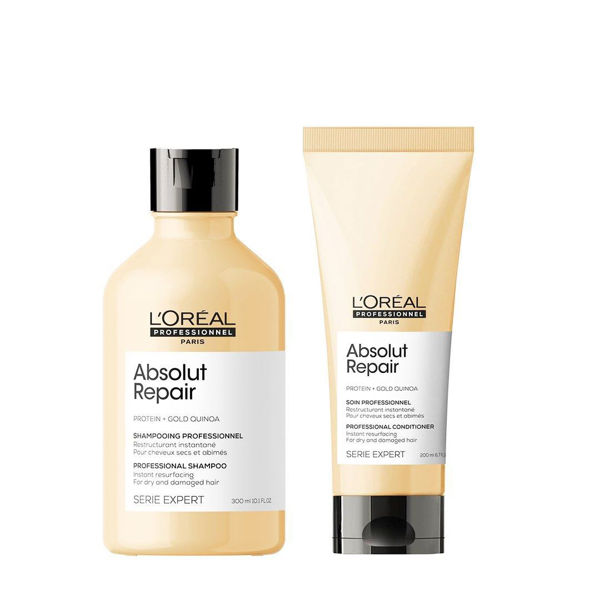 Imagen de Pack Loreal Absolut Repair Shampoo 300ml Y Acondicionador 200ml
