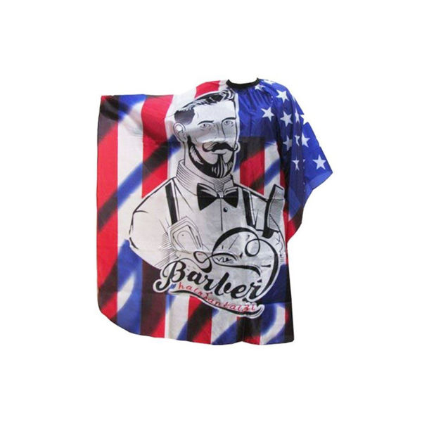 Imagen de Capa De Corte De Pelo Diseño Barber Hair Santaizi Barberia