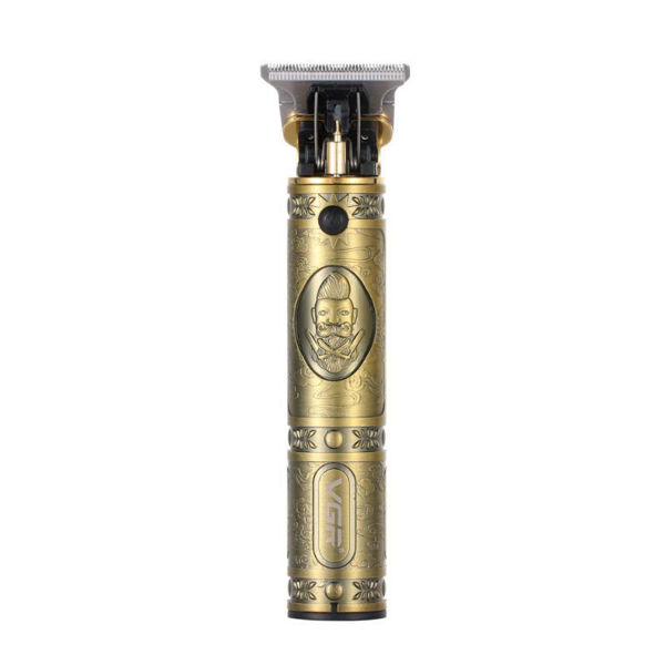 Imagen de Maquina Patillera Profesional Inalámbrica Vgr V-085 Bronce