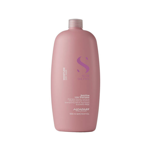 Imagen de Shampoo Sin Sal Alfaparf Semi Di Lino Moisture Nutritive 1L
