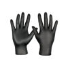 Imagen de Guantes De Nitrilo Talle L Descartables Negro X 10 Pares