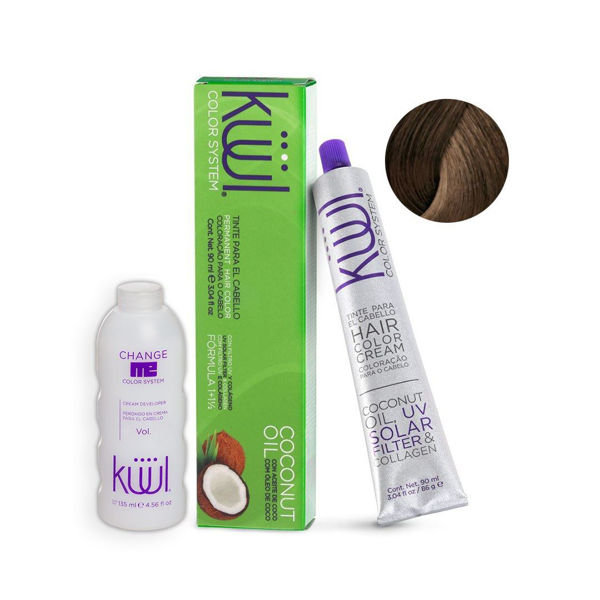 Imagen de Tinta Kuul N°6.32 Con Aceite De Coco + Oxidante Activador