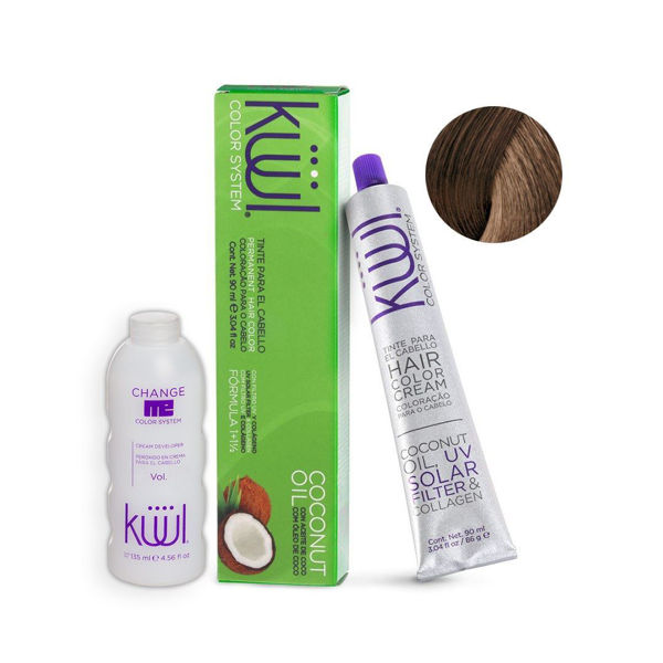 Imagen de Tinta Kuul N°7.12 Con Aceite De Coco + Oxidante Activador