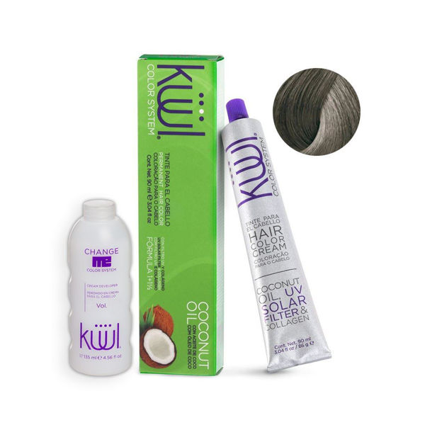 Imagen de Tinta Kuul N°9.9 Con Aceite De Coco + Oxidante Activador