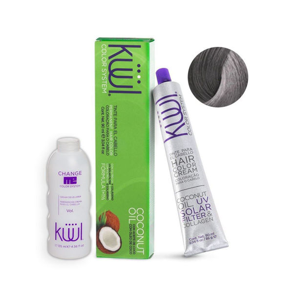 Imagen de Tinta Kuul Cromo Corrector Grafito Aceite De Coco + Oxidante