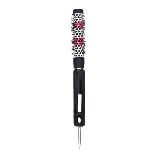 Imagen de Cepillo Brushing Ionico Termico Technology Negro y Rojo 19mm