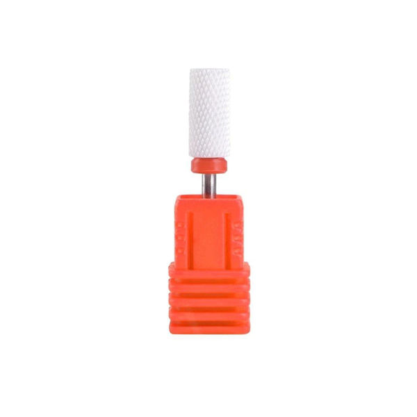 Imagen de Fresa Cerámica Barril Roja Para Torno De Manicura Y Pedicura