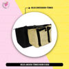 Imagen de Lunchera Bolso Térmico Con Cierre Beige Camping Escolar 18cm