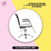 Imagen de Silla Barbero Reclinable Top Dompel Perla