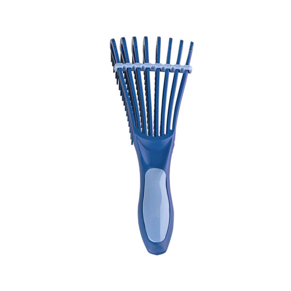 Imagen de Cepillo Caracol Desenreda Y Define Rizos Dompel Azul