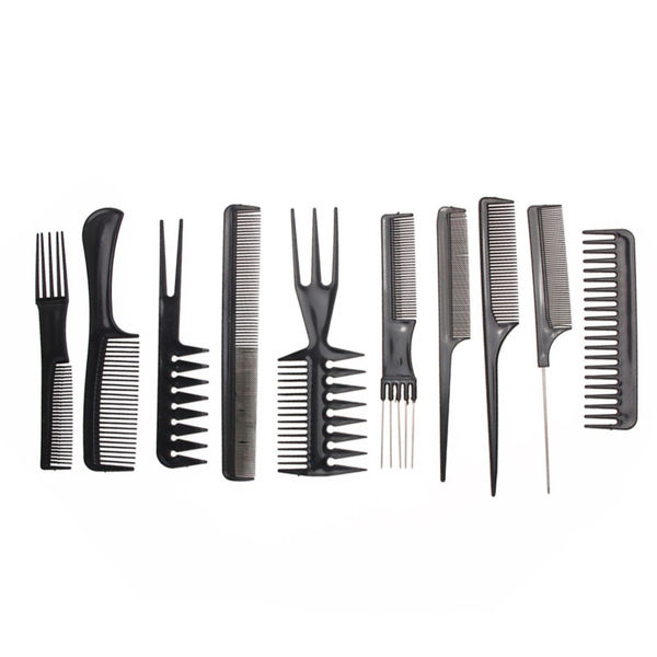 Imagen de Set 10 Peines Varios Redberry Antiestaticos Para Peluqueria