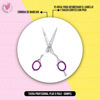 Imagen de Tijera De Corte Filo Ambidiestro Dompel Plus 5" Anillo Goma