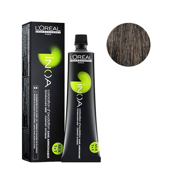 Imagen de Tinta Loreal Profesional Inoa N° 5 Sin Amoniaco 60gr