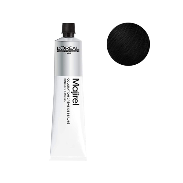 Imagen de Tinta Loreal Profesional Majirel N° 1 Permanente 50gr