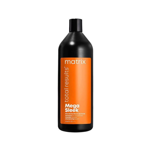 Imagen de Shampoo Mega Sleek Cabello Rebelde Matrix Profesional 1l