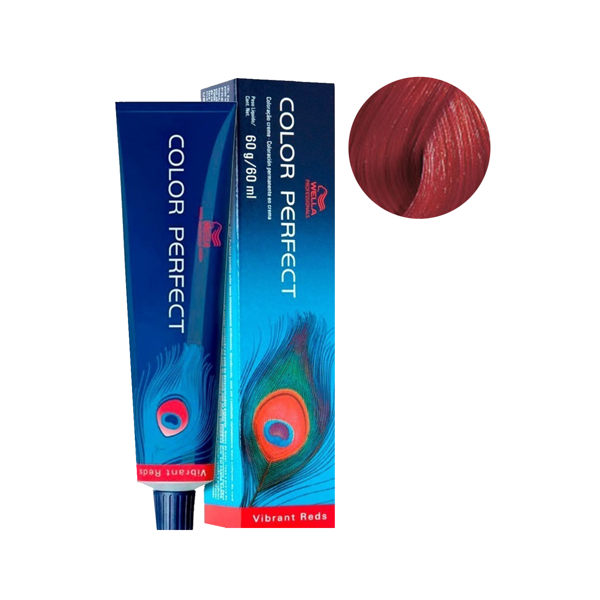 Imagen de Tinta Wella Color Perfect Nº 6/45 Color Permanente 1+1 60ml