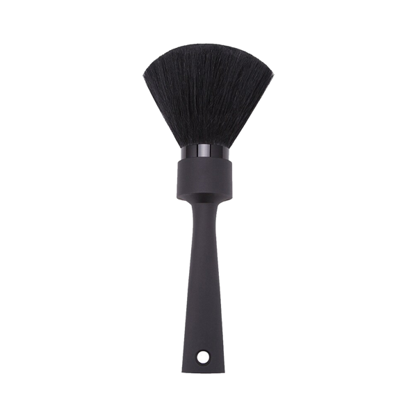 Imagen de Brocha Para Sacar Pelo Mango De Goma Negro Peluqueria Barber
