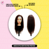 Imagen de Cabeza Para Prácticas De Pelo Sintetico Sin Soporte