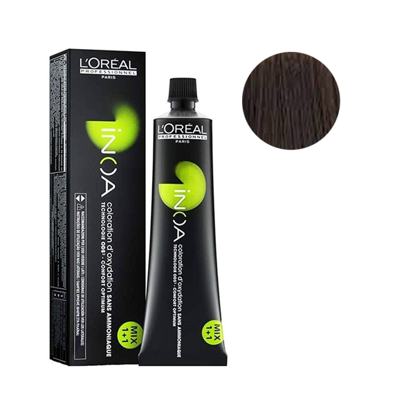 Imagen de Tinta Loreal Profesional Inoa N° 6.8 Sin Amoniaco 60gr