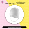 Imagen de Gorra De Silicona Para Mechas Y Claritos Dompel Blanca