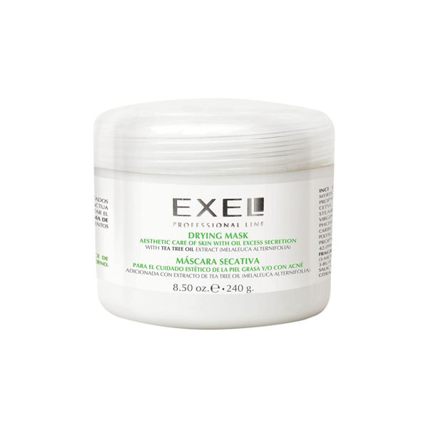 Imagen de Máscara Secativa Facial Exel Para Piel Grasa Y Acné 240gr